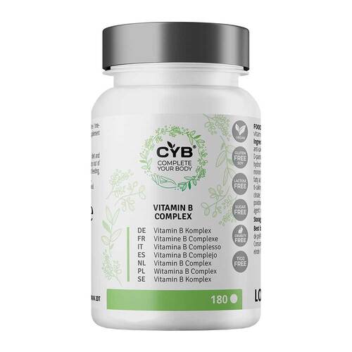 Cyb Vitamin B-Komplex hochdosiert 100% vegan Tabletten  - 1