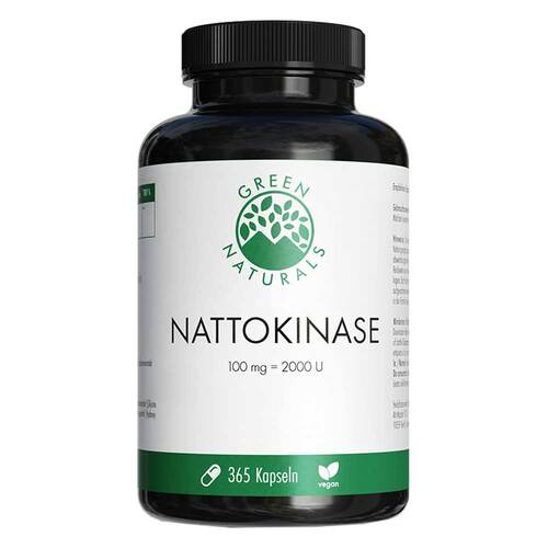 Green Naturals Nattokinase 100 mg vegan Kapseln - 1