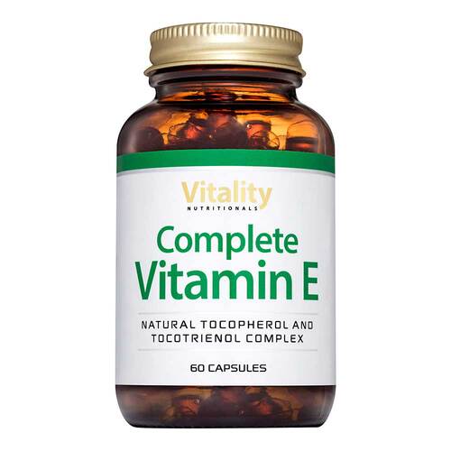Complete Vitamin E Komplex hochdosiert Kapseln - 1