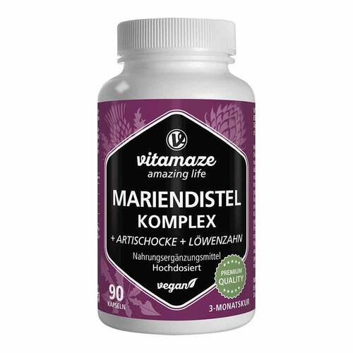 Mariendistel Komplex Artischocke + L&ouml;wenzahn veg.Kps - 1