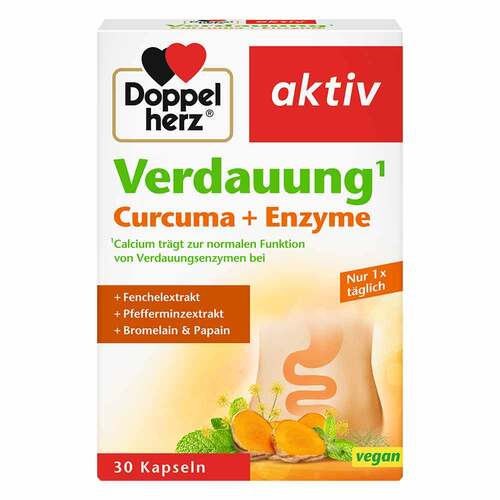 Doppelherz Verdauung Curcuma + Enzyme Kapseln - 1