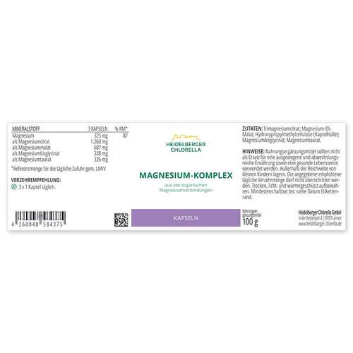 Magnesium-Komplex Kapseln - 2