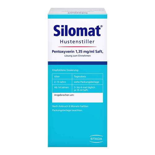 Silomat Hustenstiller Pentoxyverin 1,35 mg / ml Saft - 2