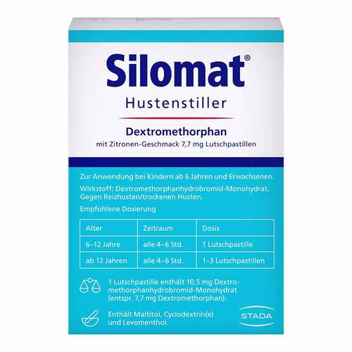 Silomat Hustenstiller DMP Zitrone Lutschpastillen - 2