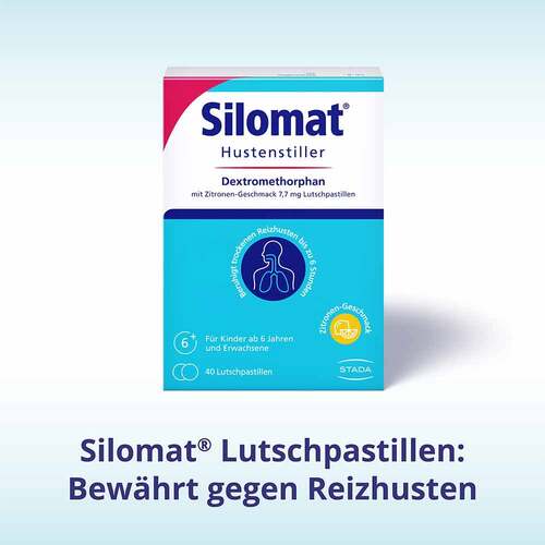 Silomat Hustenstiller DMP Zitrone Lutschpastillen - 3