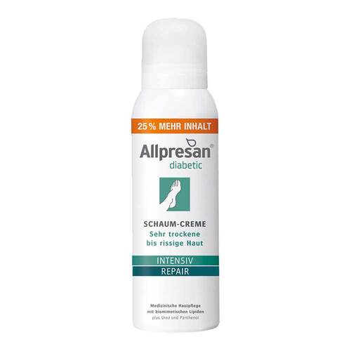 Allpresan diabetic Inten. + Repair mit Urea Schaum- Creme  - 1