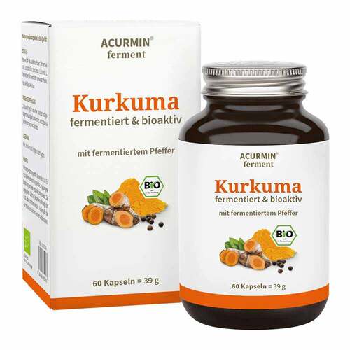 Acurmin Ferment Kurkuma Pfeffer Kapseln - 1