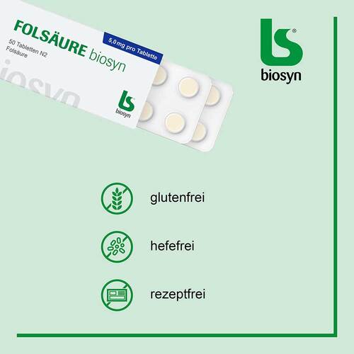 Fols&auml;ure Biosyn Tabletten - 3