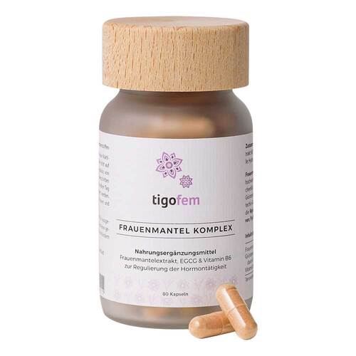 Tigofem Frauenmantel Komplex + Vit.B6 + Gr&uuml;ntee Kapseln  - 1