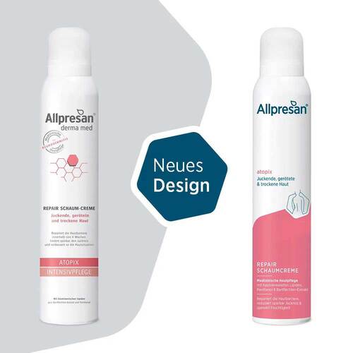 Allpresan atopix Schaumcreme f&uuml;r juckende, ger&ouml;tete, trockene Haut - 2