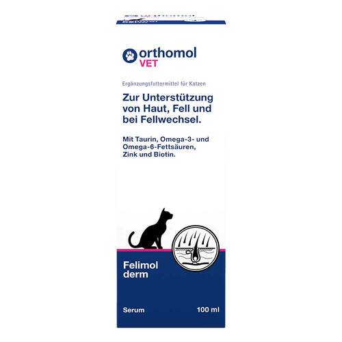 Orthomol Vet Felimol derm Serum f&uuml;r Katzen - 1