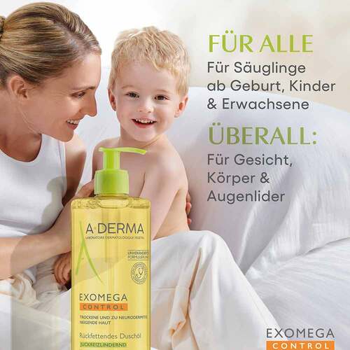 A-Derma Exomega Control Dusch&ouml;l r&uuml;ckfettend - 2