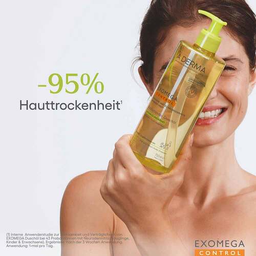 A-Derma Exomega Control Dusch&ouml;l r&uuml;ckfettend - 4