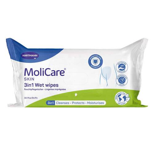 Molicare Skin 3in1 Feuchtpfleget&uuml;cher - 1