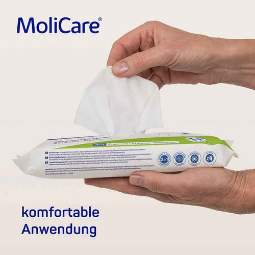 Molicare Skin 3in1 Feuchtpfleget&uuml;cher - 4