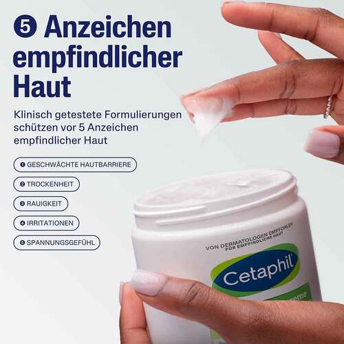 Cetaphil Feuchtigkeitscreme f&uuml;r trockene, empfindliche Haut - 8