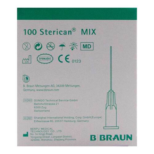 Sterican Mix EinmalKan&uuml;le18 G 40 mm stumpf - 2
