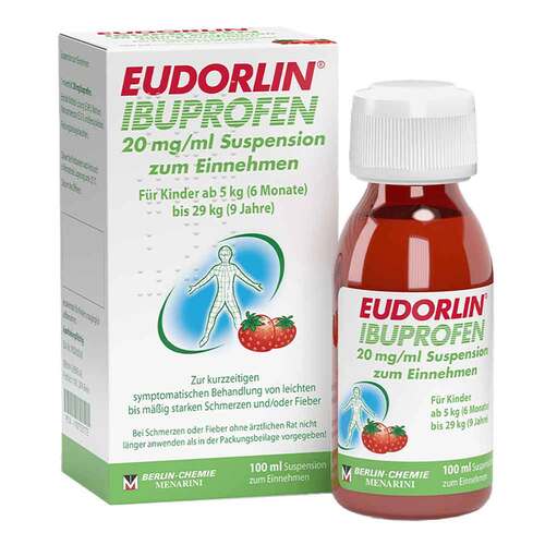 Eudorlin Ibuprofen 20 mg/ml Suspension zum Einnehmen - 1