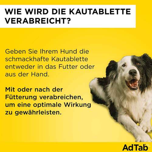 AdTab™ Kautabletten f&uuml;r sehr kleine Hunde 56 mg 1,3 bis 2,5 kg - 7