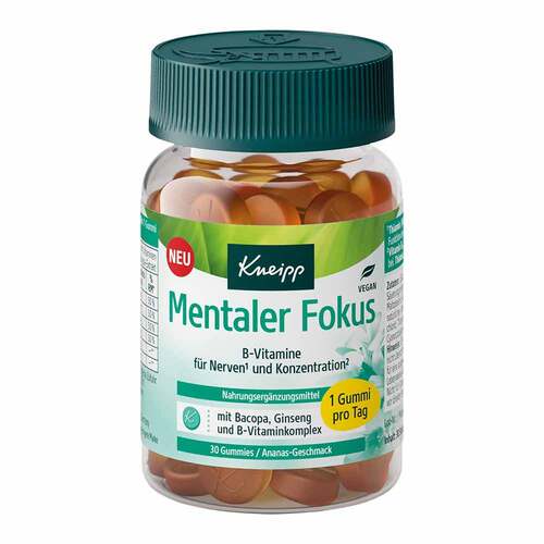 Kneipp Mentaler Fokus Gummies - 1