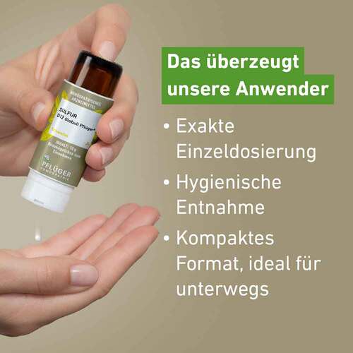 Sulfur C30 Globuli Pfl&uuml;ger Dosierspender - 4
