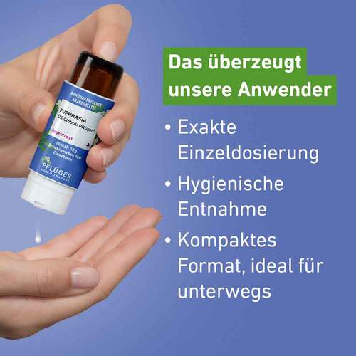 Euphrasia D6 Globuli Pfl&uuml;ger Dosierspender - 4
