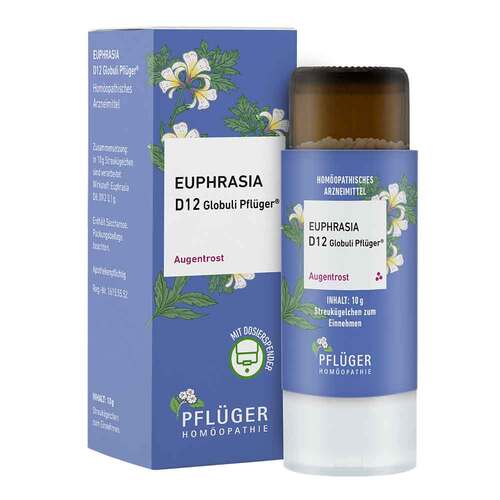 Euphrasia D12 Globuli Pfl&uuml;ger Dosierspender - 1