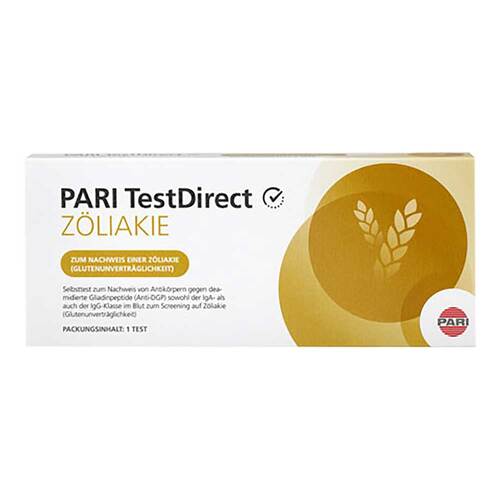Pari Testdirect Z&ouml;liakie Selbsttest Blut - 1