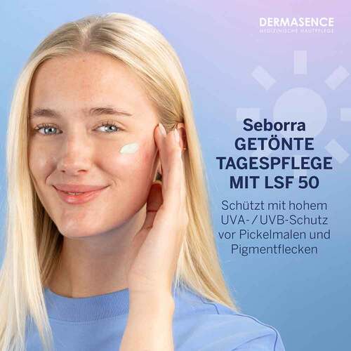 Dermasence Seborra get&ouml;nte Tagespflege Creme LSF 50 - 4