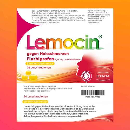 Lemocin gegen Halsschm.Flurbiprofen 8,75 mg Lut. - 8