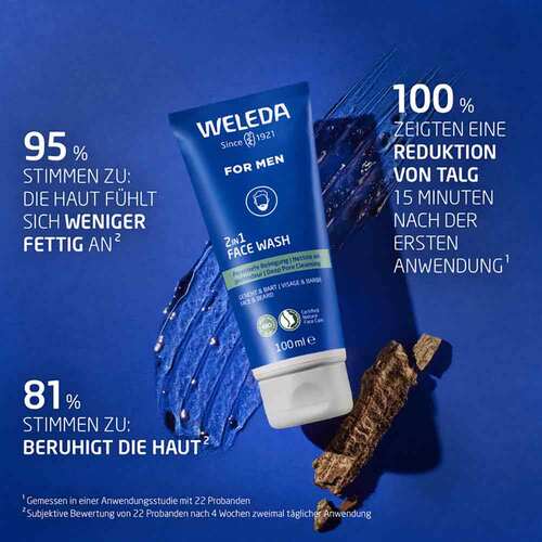 Weleda For Men 2in1 Face Wash - 4