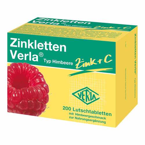 Zinkletten Verla Himbeere Lutschtabletten - 1