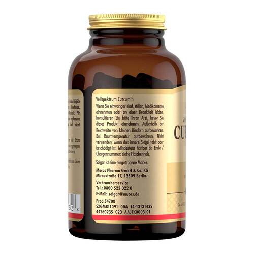 Solgar Vollspektrum Curcumin Kapseln - 4