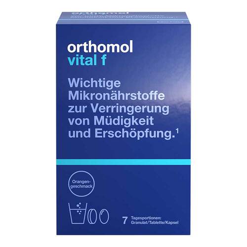 Orthomol Vital F Granulat /Kapseln /Tabletten Kombipackung - 1