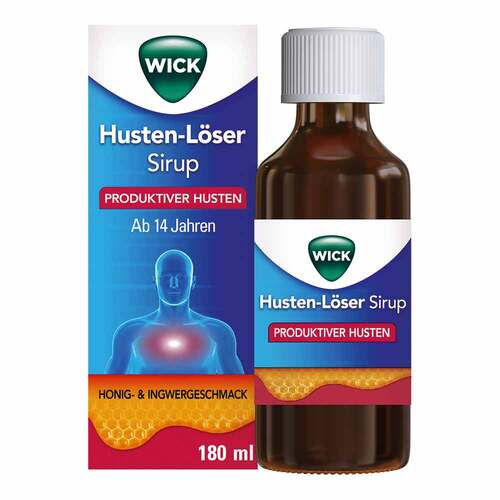 WICK Husten-L&ouml;ser Sirup mit Honigaroma 200mg /15ml - 1