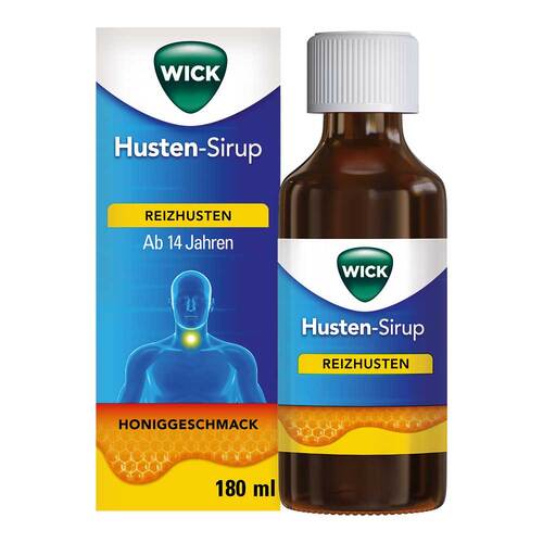 WICK Husten-Sirup gegen Reizhusten mit Honig - 1