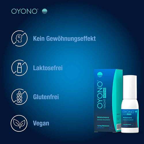 Oyono Nacht Intens Melatoninspray - 5