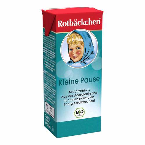 Rabenhorst Rotb&auml;ckchen Kleine Pause Bio Saft Tetra - 1