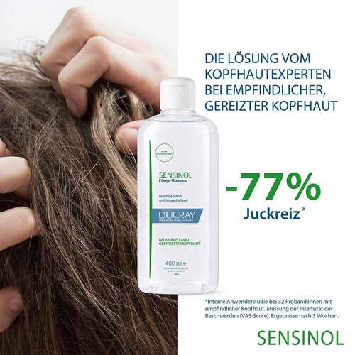 Ducray Sensinol Pflege-Shampoo bei Juckreiz - 3