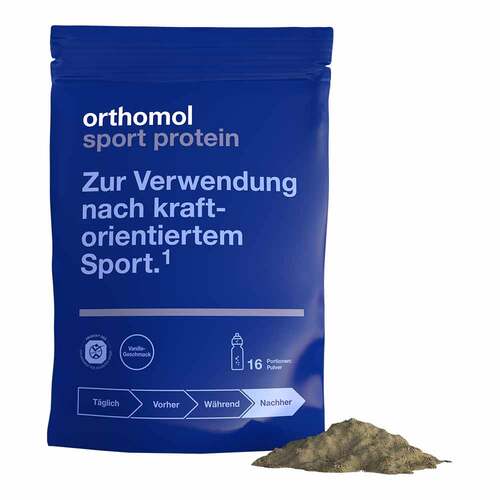 Orthomol Sport Protein Pulver Vanille - 1