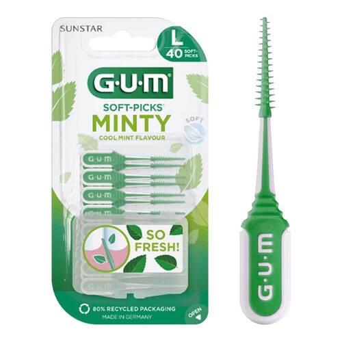 GUM Soft-Picks Minty large - 1