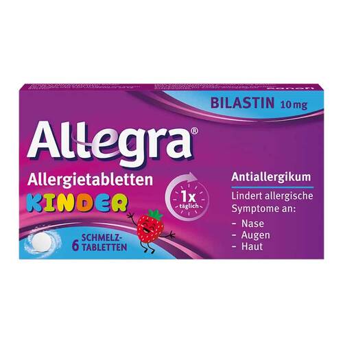 Allegra® Allergietabletten Kinder 10 mg Schmelztabletten - 1