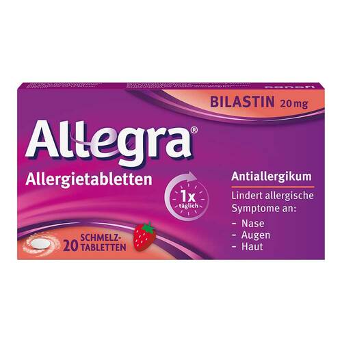 Allegra® Allergietabletten mit Bilastin Schmelztabletten - 1