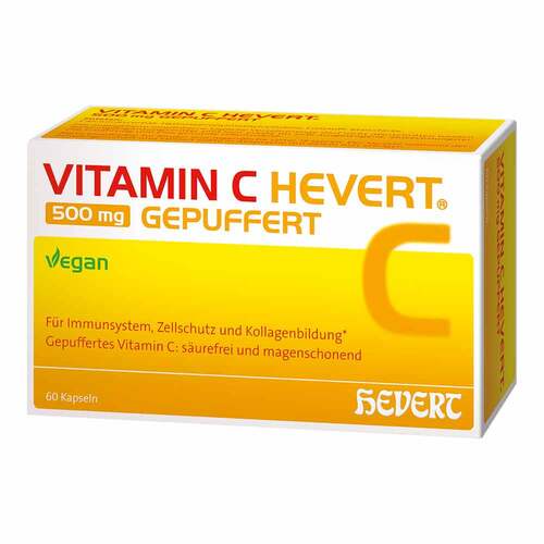 Vitamin C Hevert 500 mg gepuffert Kapseln - 1