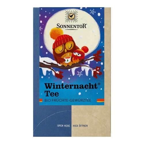 Sonnentor Winternacht Fr&uuml;chte-Gew&uuml;rztee Bio Fbeutel  - 1