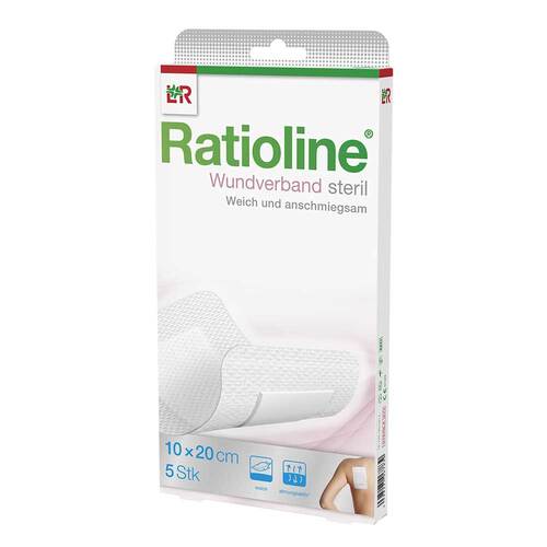 Ratioline Wundverband 10x20 cm steril - 2