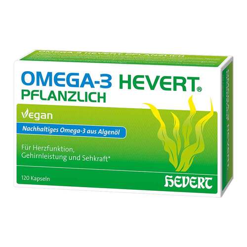 Omega-3 Hevert pflanzlich Weichkapseln - 1