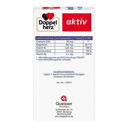 Doppelherz Coenzym Q10 Extra + Magnesium Kapseln - 2