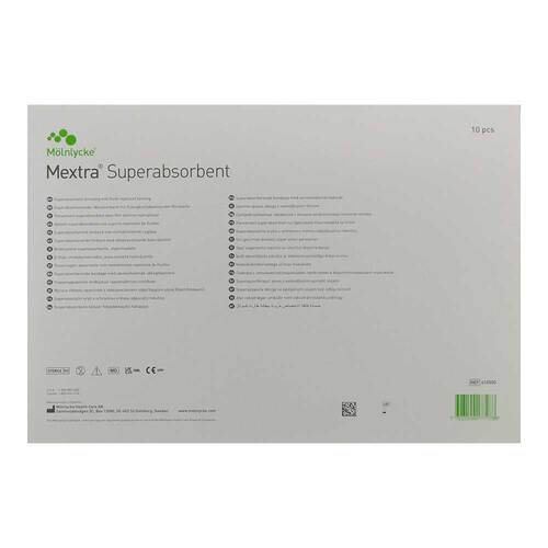 Mextra Superabsorbent Verband 12,5x17,5 cm steril - 2