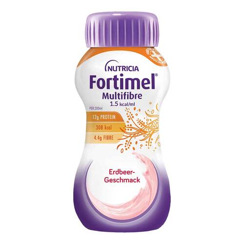 Fortimel Multifibre 1.5 kcal Erdbeergeschmack - 1